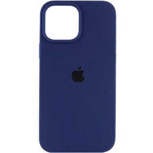 Чехол Silicone Case Full Protective (AA) для Apple iPhone 16 (6.1") Синий / Deep navy