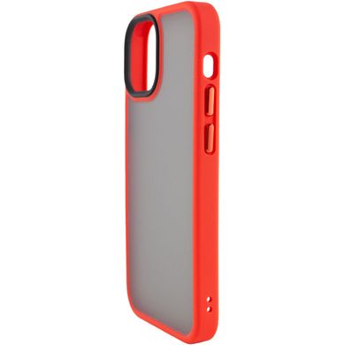 TPU+PC чохол Metal Buttons для Apple iPhone 13 mini (5.4") Червоний