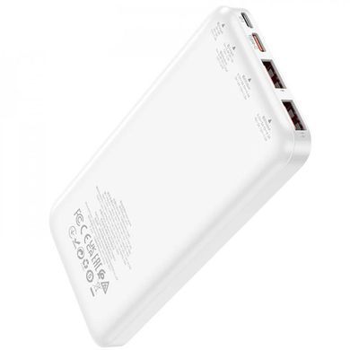 Портативний ЗП Power Bank Hoco J101 Astute PD20W+22.5W 10000 mAh White