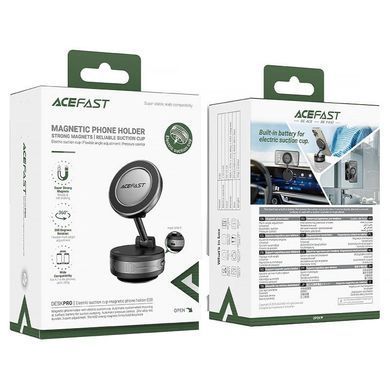 Магнитный держатель для телефона Acefast E30 Auto Fix 360&deg; Metal gray