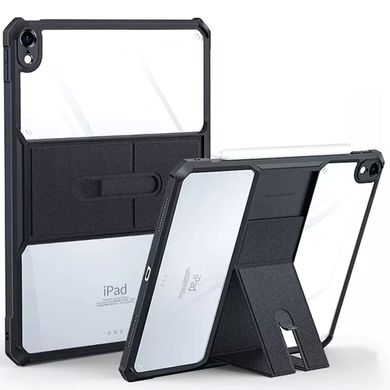 Уценка TPU+PC чехол Xundd Stand c усиленными углами и подставкой для Apple iPad 10.9" (2022) Вскрытая упаковка / Черный