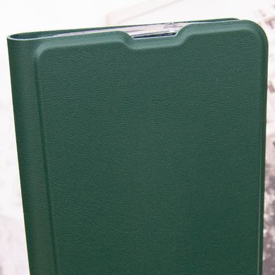 Шкіряний чохол-книжка GETMAN Elegant (PU) для Xiaomi Redmi 12 Зелений