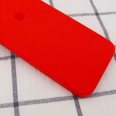 Чохол Silicone Case Square Full Camera Protective (AA) для Apple iPhone XR (6.1") Червоний / Red