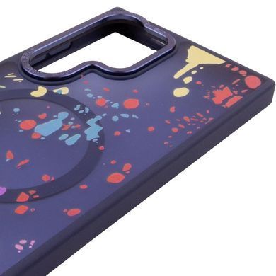 Чохол TPU+PC Flush with Magnetic Fit для Samsung Galaxy S24 Ultra Dark blue