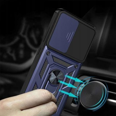 Ударопрочный чехол Camshield Serge Ring для Samsung Galaxy M23 5G / M13 4G Синий