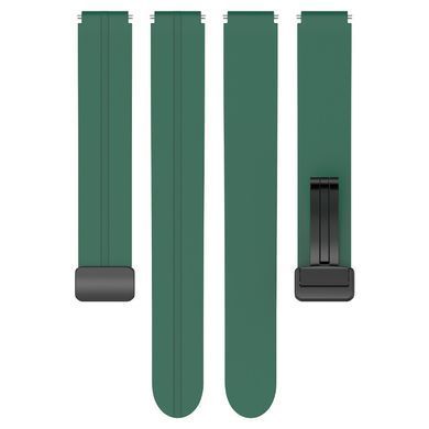 Ремінець Line Magnetic для Xiaomi Mi Band 9/8/10 Зелений / Green