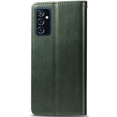 Кожаный чехол книжка GETMAN Gallant (PU) для Samsung Galaxy M54 5G Зеленый