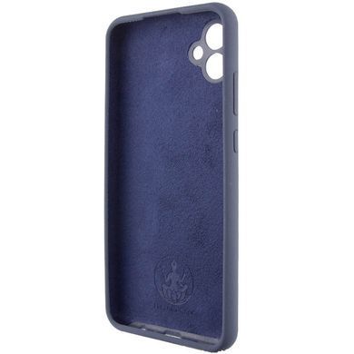 Чехол Silicone Cover Lakshmi Full Camera (AA) для Samsung Galaxy A06 Синий / Midnight blue