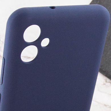 Чехол Silicone Cover Lakshmi Full Camera (AA) для Samsung Galaxy A06 Синий / Midnight blue