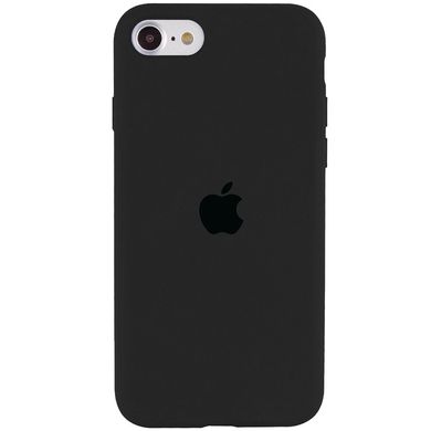 Чехол Silicone Case Full Protective (AA) для Apple iPhone SE (2020) Серый / Dark Grey