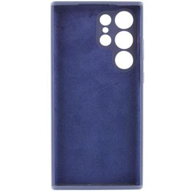 Чохол TPU GETMAN Liquid Silk Full Camera для Samsung Galaxy S26 Ultra Синій / Midnight Blue