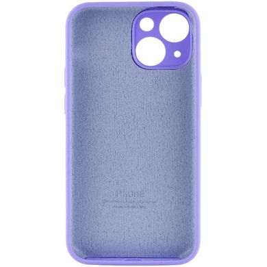 Чехол Silicone Case Full Camera Protective (AA) для Apple iPhone 15 Plus (6.7") Сиреневый / Dasheen