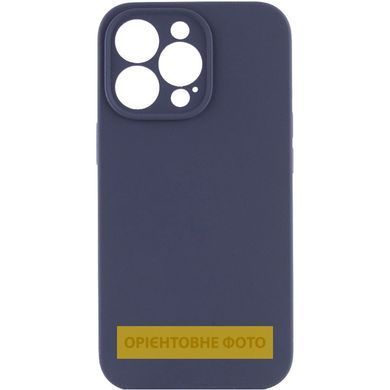 Чехол Silk Full Camera Protective (AA) NO LOGO для Apple iPhone 17 Air (6.5") Темно-синий / Midnight blue