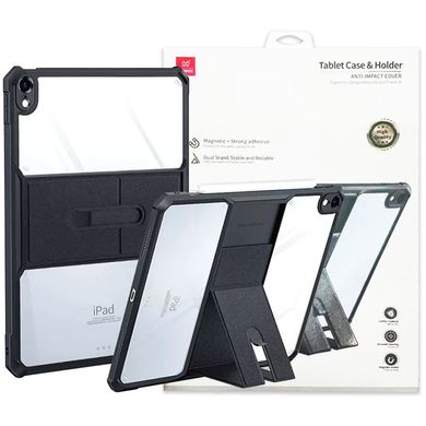 Уцінка TPU+PC чохол Xundd Stand c посиленими кутами и підставкою для Apple iPad 10.9" (2022) Відкрита упаковка / Чорний