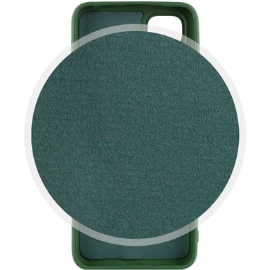 Чохол Silicone Cover Lakshmi Full Camera (A) для Xiaomi Redmi 10 Зелений / Dark green