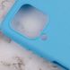 Силиконовый чехол Candy для Samsung Galaxy A22 4G / M22 4G Голубой фото 3
