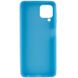 Силиконовый чехол Candy для Samsung Galaxy A22 4G / M22 4G Голубой фото 2