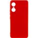 Чехол Silicone Cover Lakshmi Full Camera (A) для Tecno Pop 6 Pro Красный / Red фото 1