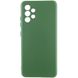Чехол Silicone Cover Lakshmi Full Camera (A) для Samsung Galaxy A32 4G Зеленый / Dark green фото 1