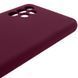 Чехол Silicone Cover Lakshmi Full Camera (AAA) для Samsung Galaxy A32 4G Бордовый / Plum фото 4