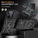 Ударостійкий чохол Camshield Army Ring для Xiaomi Redmi 13C / Poco C65 Чорний / Black фото 4