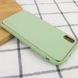 Кожаный чехол Xshield для Apple iPhone X / XS (5.8") Зеленый / Pistachio фото 3