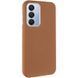 Шкіряний чохол Leather Case Metal Buttons для Samsung Galaxy S24+ / S25+ Brown