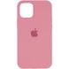Чехол Silicone Case Full Protective (AA) для Apple iPhone 12 Pro Max (6.7") Розовый / Light pink фото 1