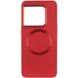 TPU чехол Bonbon Metal Style with MagSafe для OnePlus 10 Pro Красный / Red фото 2