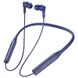 Bluetooth наушники Borofone BE59 Rhythm neckband Blue фото 1