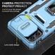 Ударопрочный чехол Camshield Army Ring для Samsung Galaxy A06 Голубой / Light Blue фото 4