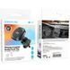 Автотримач Borofone BH96 NT Ice ring magnetic (air outlet) Black / Gray фото 2