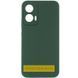 Чохол Silicone Cover Lakshmi Full Camera (AAA) для Motorola Moto G55 5G Зелений / Cyprus Green фото 1
