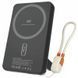 Портативний ЗП Power Bank Amaya WF54 15W+PD22.5W з БЗП 10000 mAh Black