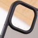 TPU+PC чехол Metal Buttons для Apple iPhone 15 (6.1") Черный / Black фото 5