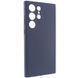 Чохол TPU GETMAN Liquid Silk Full Camera для Samsung Galaxy S26 Ultra Синій / Midnight Blue фото 2