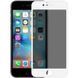 Защитное стекло Privacy 5D (тех.пак) для Apple iPhone 7 / 8 / SE (2020) (4.7") Белый