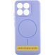 Чохол Silicone Cover Lakshmi Full Camera (AA) with Magnetic Fit для Motorola Moto G86 5G Бузковий / Dasheen