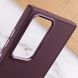 TPU чехол Bonbon Metal Style для Samsung Galaxy S23 Ultra Бордовый / Plum фото 5