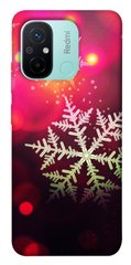 Чехол itsPrint Снежинки для Xiaomi Redmi 12C