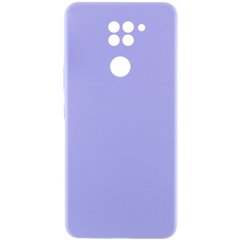 Чехол Silicone Cover Lakshmi Full Camera (AAA) для Xiaomi Redmi Note 9 / Redmi 10X Сиреневый / Dasheen