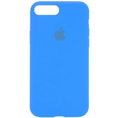 Чохол Silicone Case Full Protective (AA) для Apple iPhone 7 plus / 8 plus (5.5") Блакитний / Blue