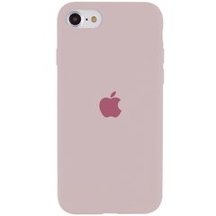 Чохол Silicone Case Full Protective (AA) для Apple iPhone SE (2020) Сірий / Lavender