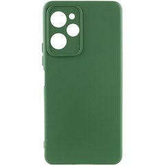 Чехол Silicone Cover Lakshmi Full Camera (A) для Xiaomi Poco X5 Pro 5G Зеленый / Dark green