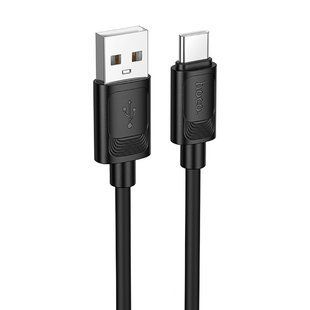 Дата кабель Hoco X122 Benefit USB to Type-C 3A (1m) Black