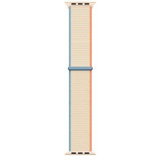 Ремешок Nylon для Apple Watch 38/40/41/42mm(ser.10) Бежевый / Cream