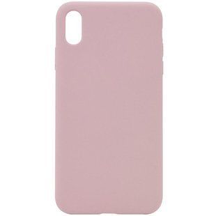 Чехол Silk Full Protective (AA) NO LOGO для Apple iPhone X / XS (5.8") Розовый / Pink Sand