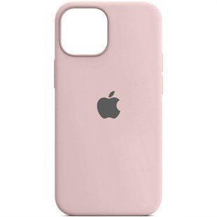 Чохол Silicone Case Full Protective (AA) для Apple iPhone 15 (6.1") Рожевий / Chalk Pink