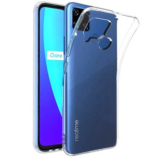 TPU чехол Epic Transparent 1,0mm для Realme C15 Бесцветный (прозрачный)