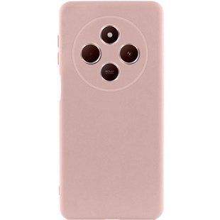 Чехол TPU GETMAN Liquid Silk Full Camera для Xiaomi Redmi 14C / Poco C75 Розовый / Pink Sand